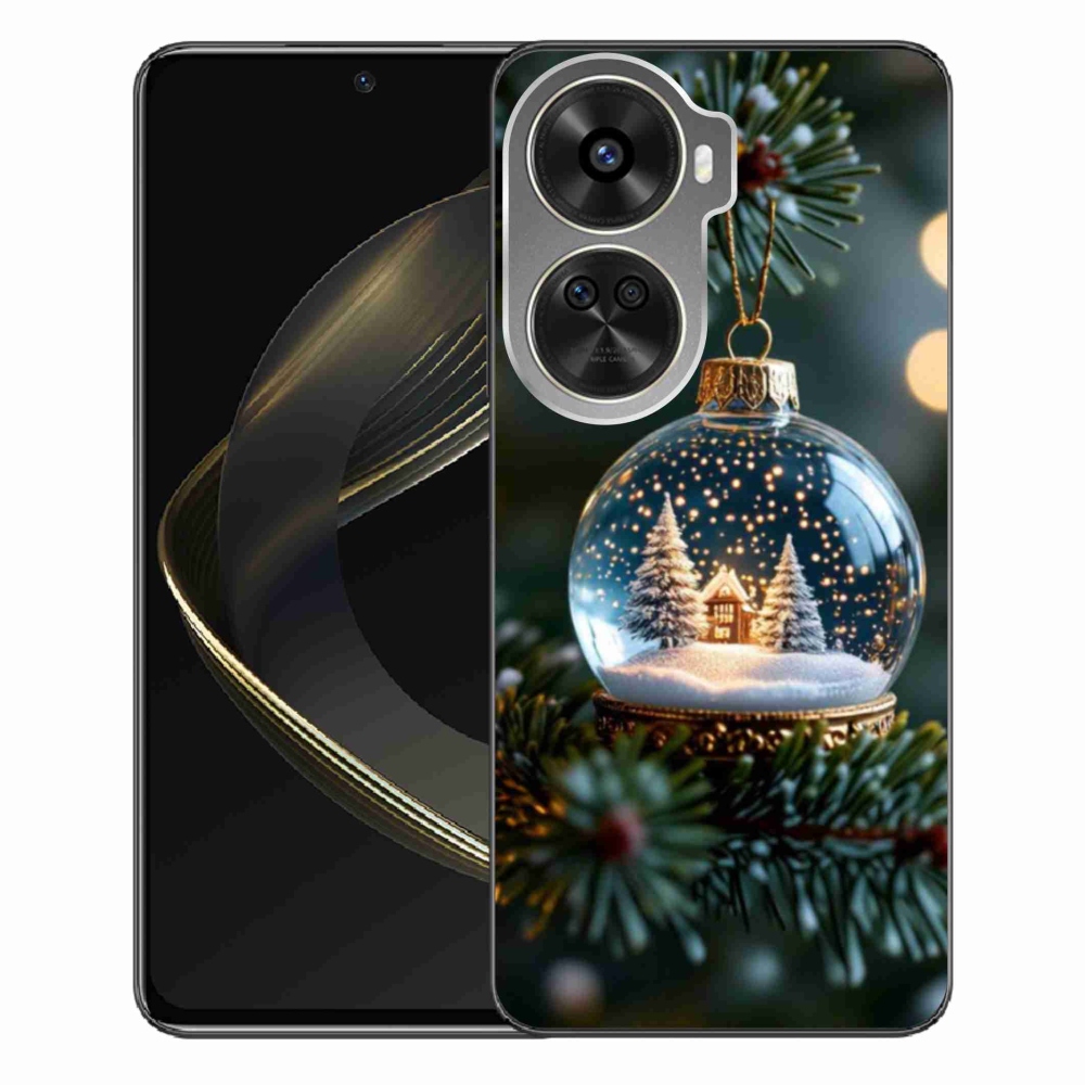 Gél borító mmCase a Huawei Nova 12 SE-hez - Karácsonyi gömbök 2