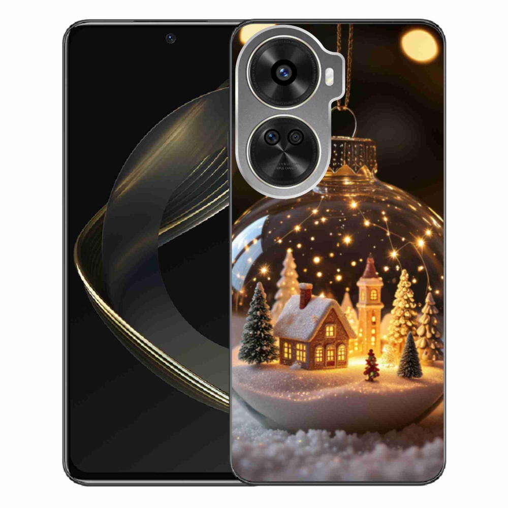 Gél borító mmCase a Huawei Nova 12 SE-hez - Karácsonyi gömbök 3