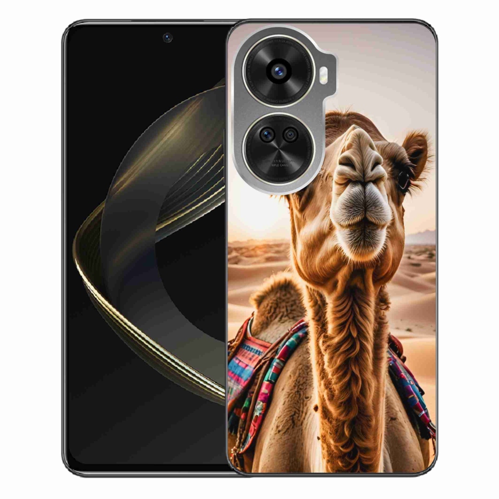 Gél borítás mmCase a Huawei Nova 12 SE számára - teve színű