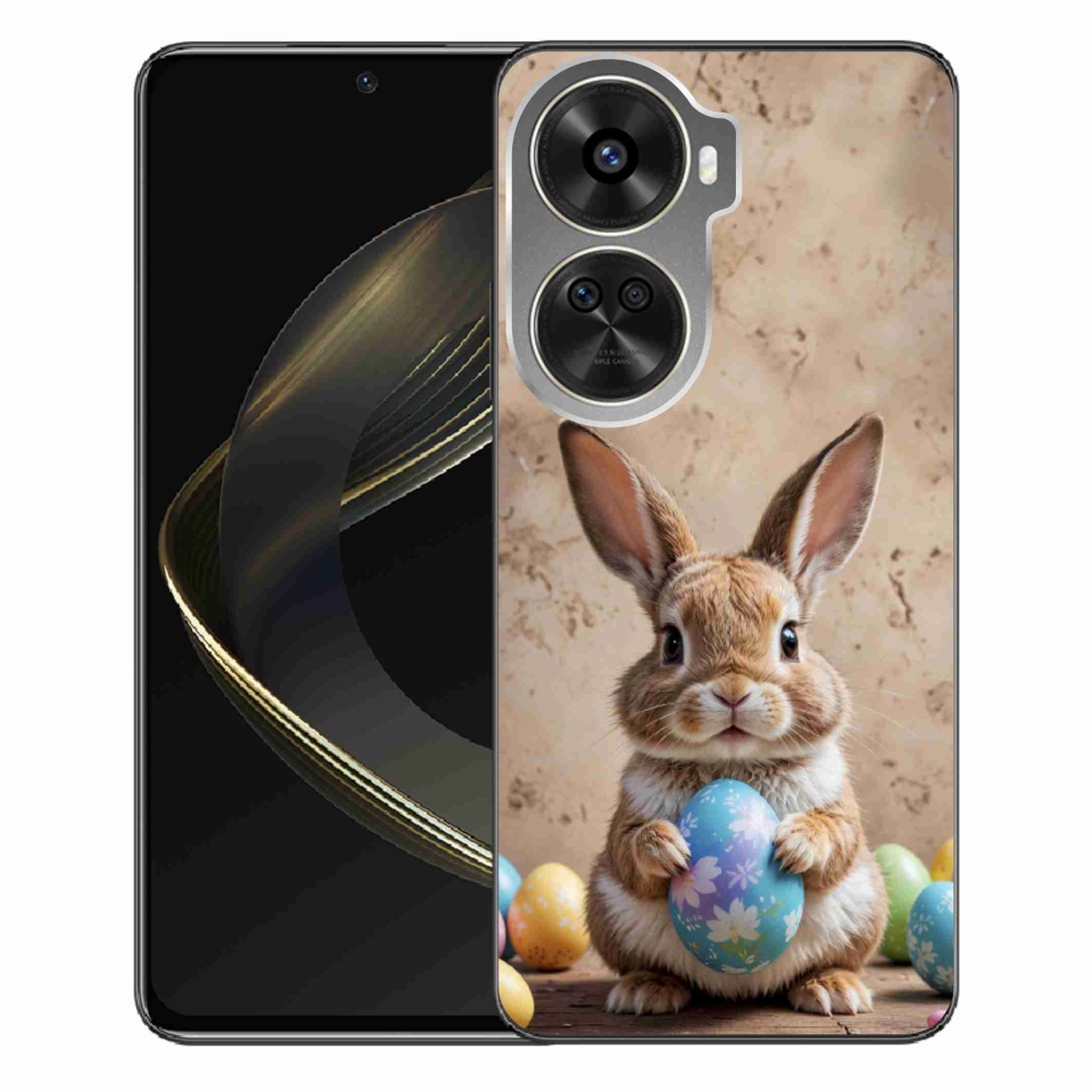 Gél borítás mmCase a Huawei Nova 12 SE számára - Húsvéti nyuszi