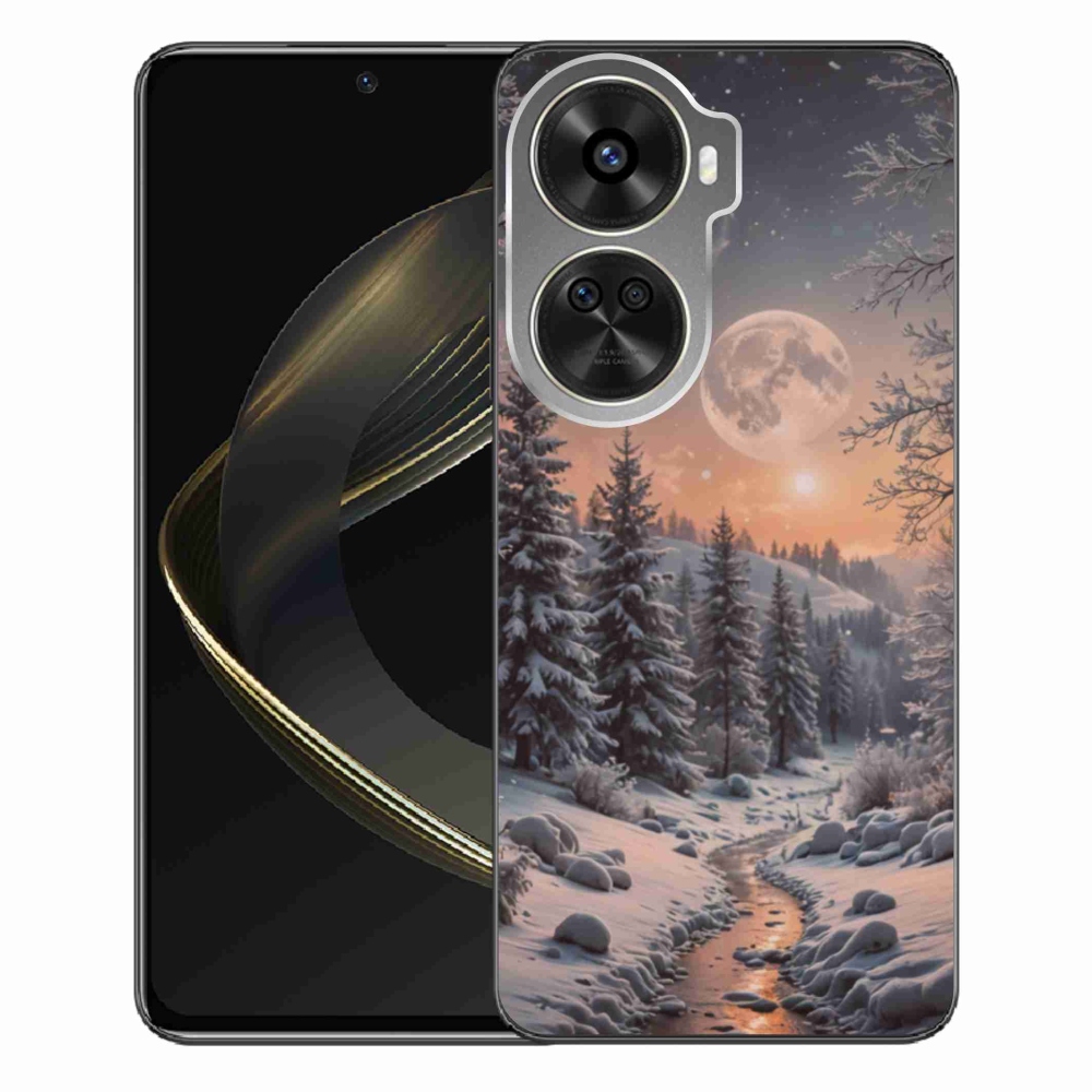 Gél borítás mmCase a Huawei Nova 12 SE-hez - téli táj 2