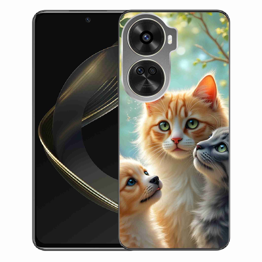 Gél borítás mmCase a Huawei Nova 12 SE-hez - állati barátság 2