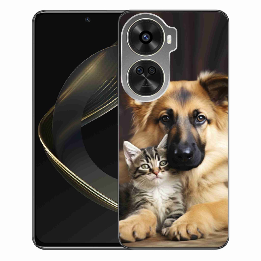 Gél borítás mmCase a Huawei Nova 12 SE számára - állatbarátság