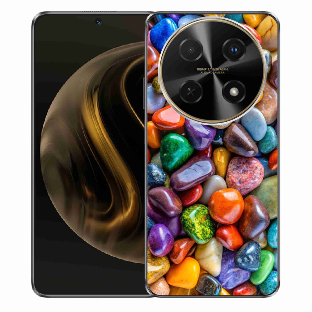 Gél borítás mmCase a Huawei Nova 12i készülékhez - színes strasszkövek