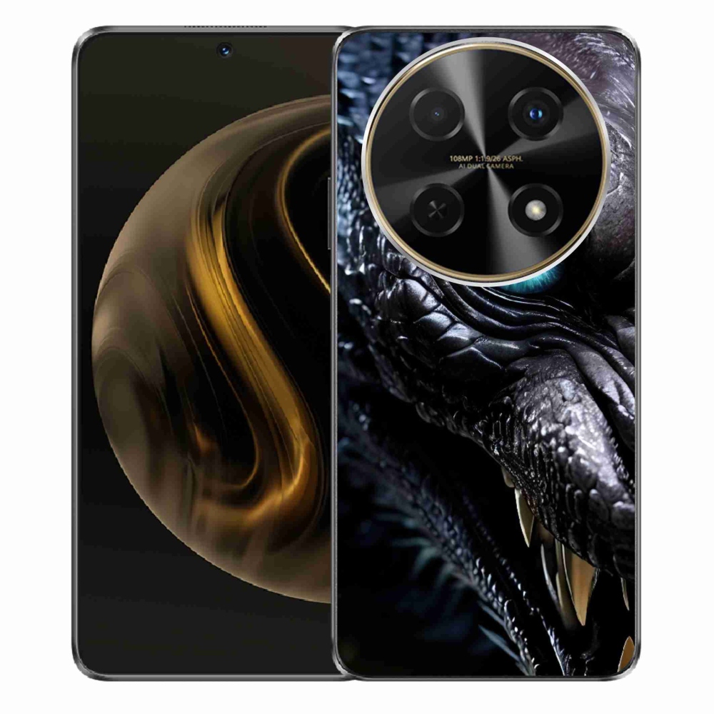 mmCase gél tok a Huawei Nova 12i-hez – sárkányos mintával