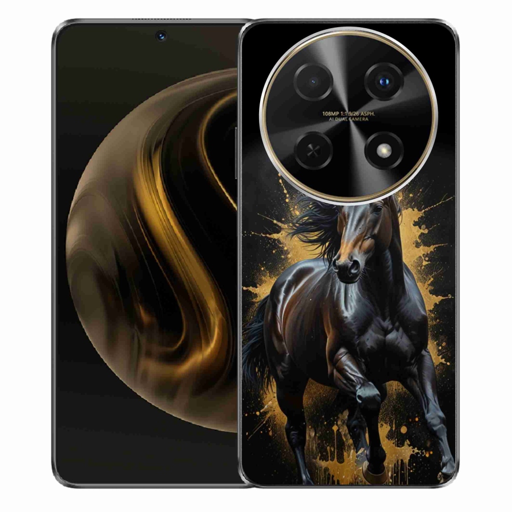mmCase gél tok a Huawei Nova 12i-hez – elegáns fekete