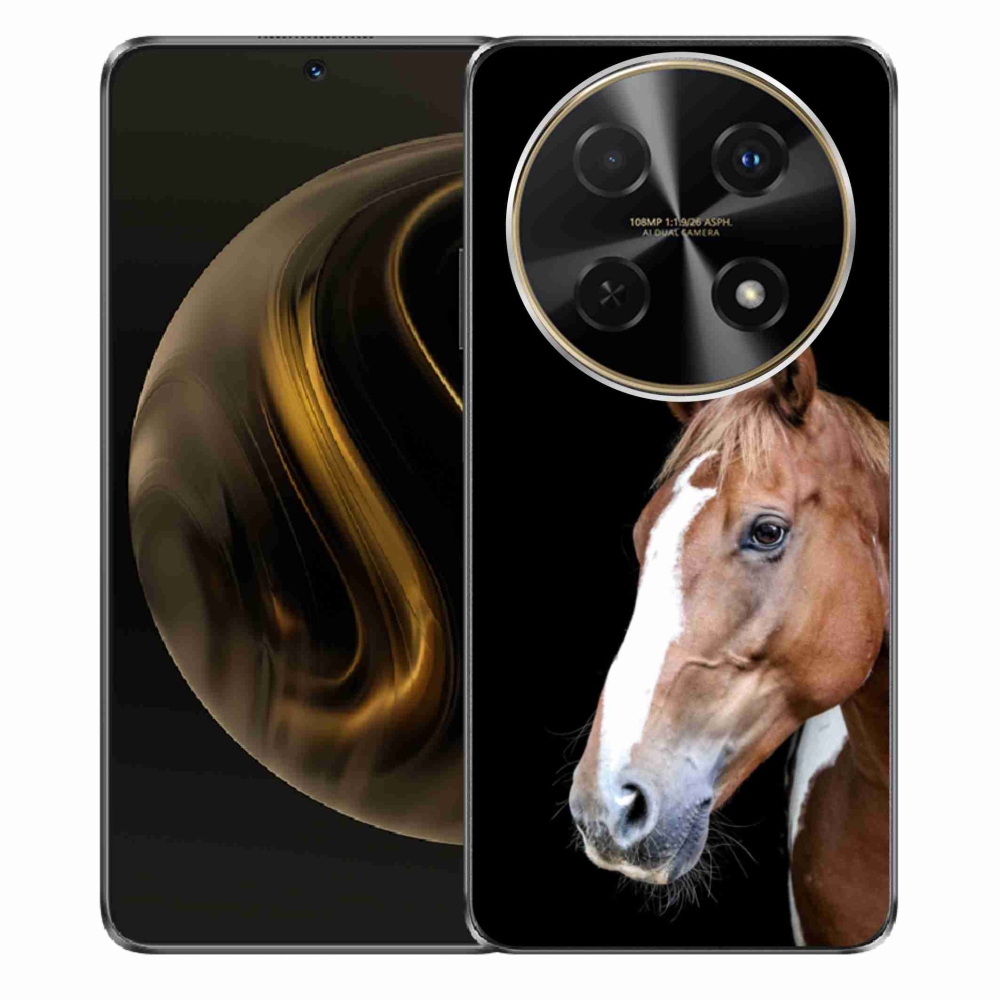 Zselés borítás mmCase a Huawei Nova 12i készülékhez - barna ló 3
