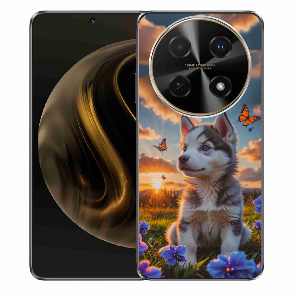 mmCase gél tok a Huawei Nova 12i-hez – husky naplementekor