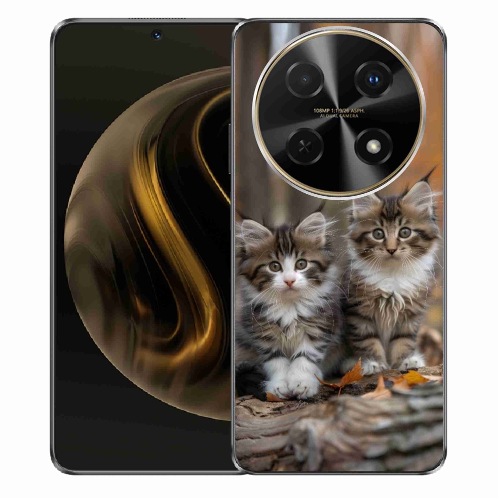 mmCase gél tok a Huawei Nova 12i-hez – macska duó 3