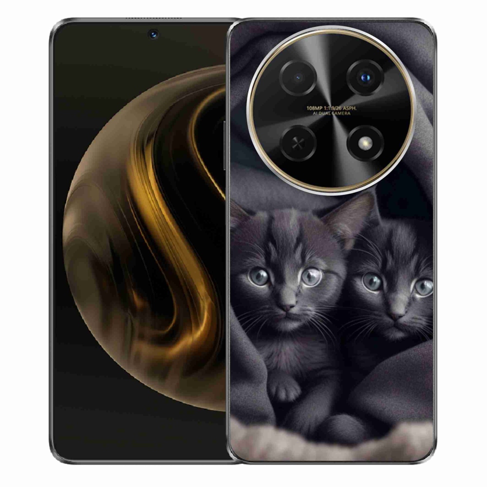Gél borítás mmCase a Huawei Nova 12i készülékhez - cat duo