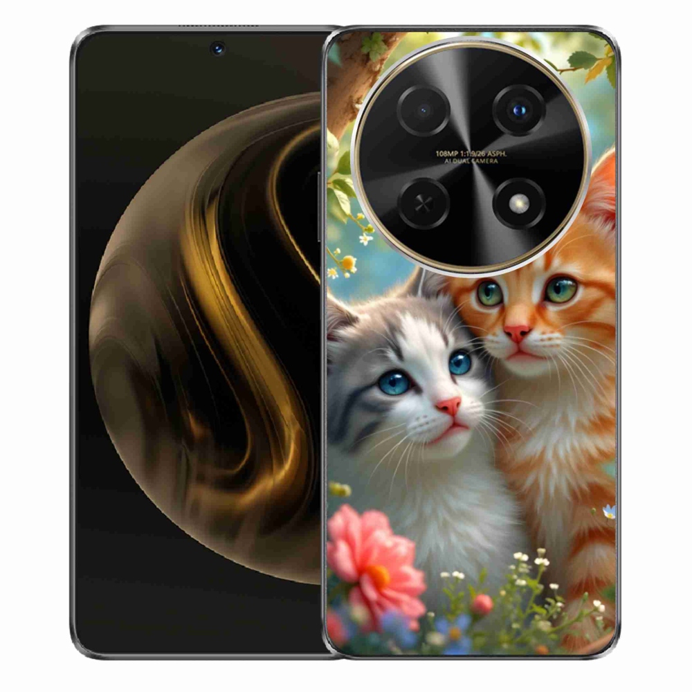 Gél borítás mmCase a Huawei Nova 12i készülékhez - cat love 2
