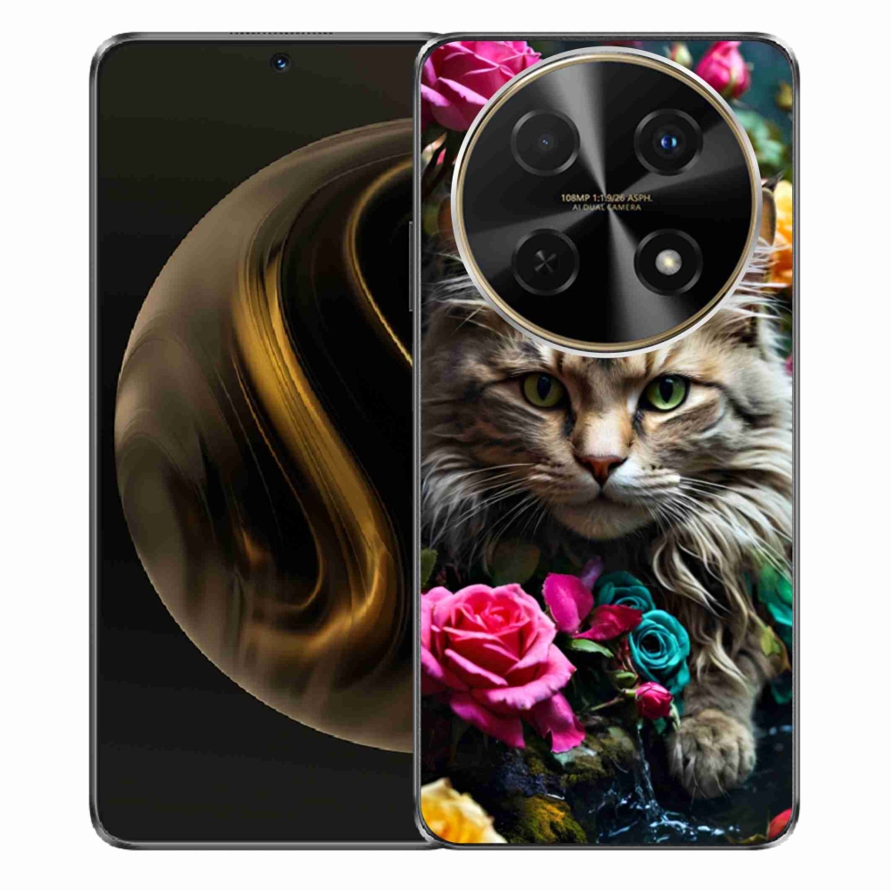 Gél borítás mmCase a Huawei Nova 12i készülékhez - macskaszem nézet 2