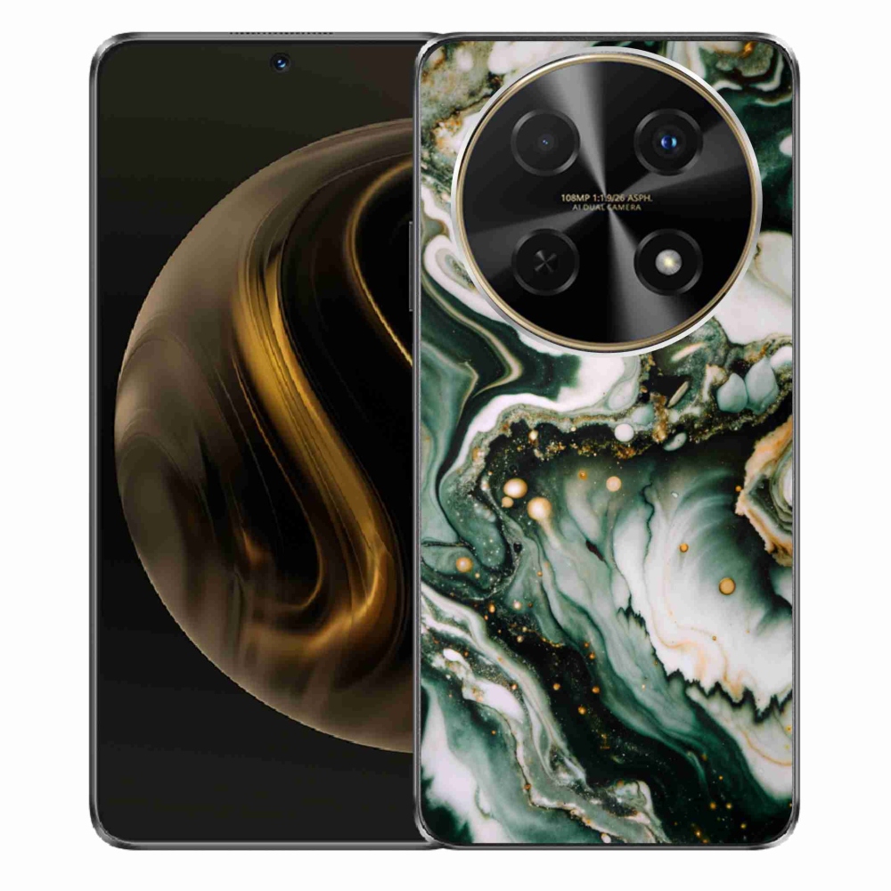 Gél borító mmCase a Huawei Nova 12i készülékhez - rajzfilmes hulló levelek