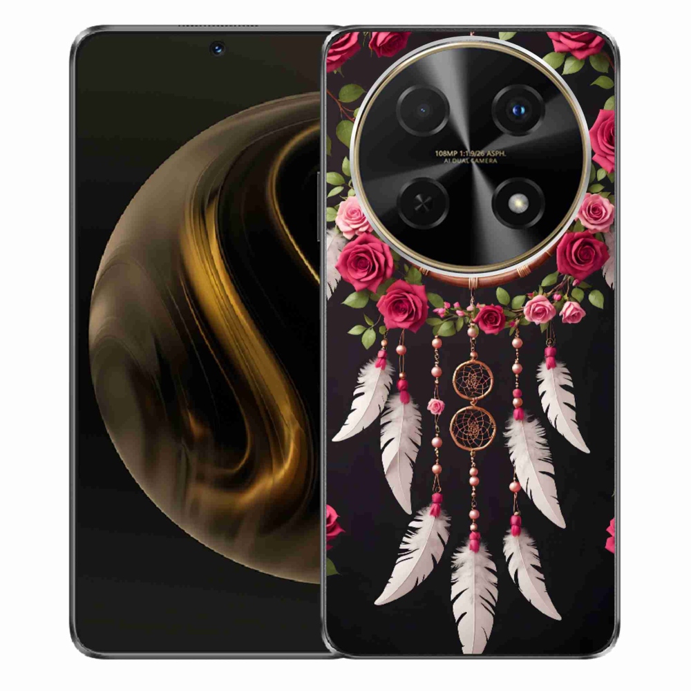 mmCase gél tok a Huawei Nova 12i-hez – álomfogó rózsákkal