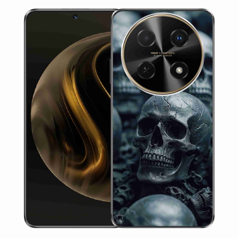 Gél borítás mmCase a Huawei Nova 12i készülékhez - koponya 2