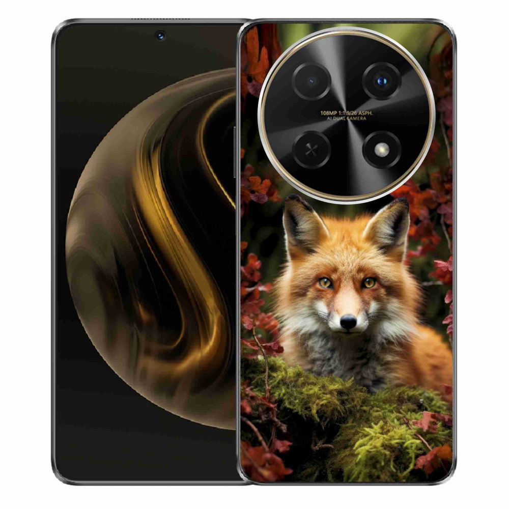 mmCase gél tok a Huawei Nova 12i-hez – róka az erdőben