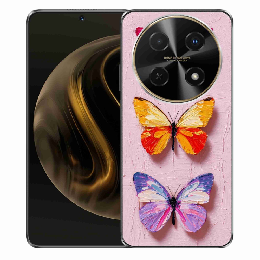 Gél borítás mmCase a Huawei Nova 12i készülékhez - pillangó trió