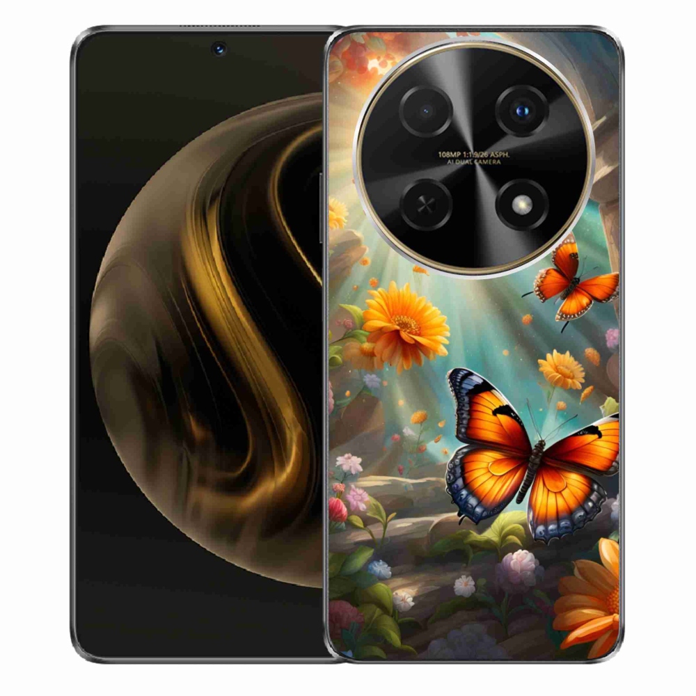 Gél borítás mmCase a Huawei Nova 12i készülékhez - pillangókert 2