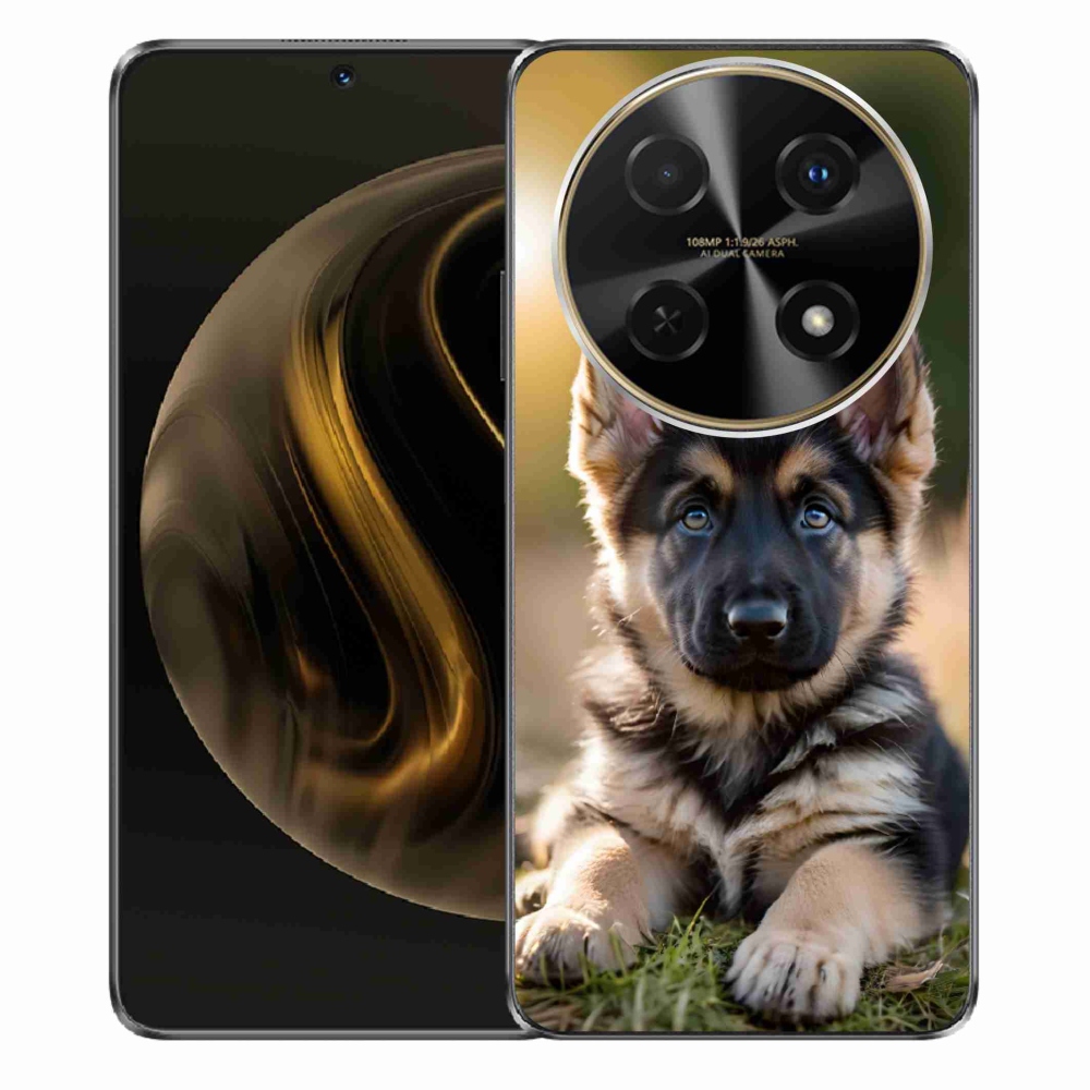 mmCase gél tok a Huawei Nova 12i-hez – német juhászkutya a természetben