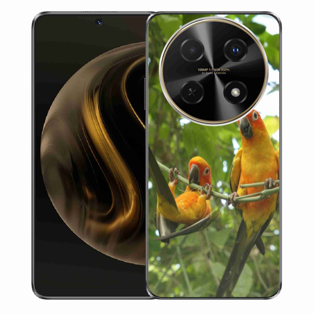 Gél borító mmCase a Huawei Nova 12i - papagájok aratingy