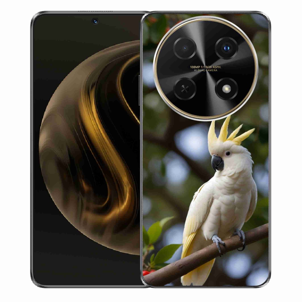 mmCase gél tok a Huawei Nova 12i-hez – kakadu papagáj 3