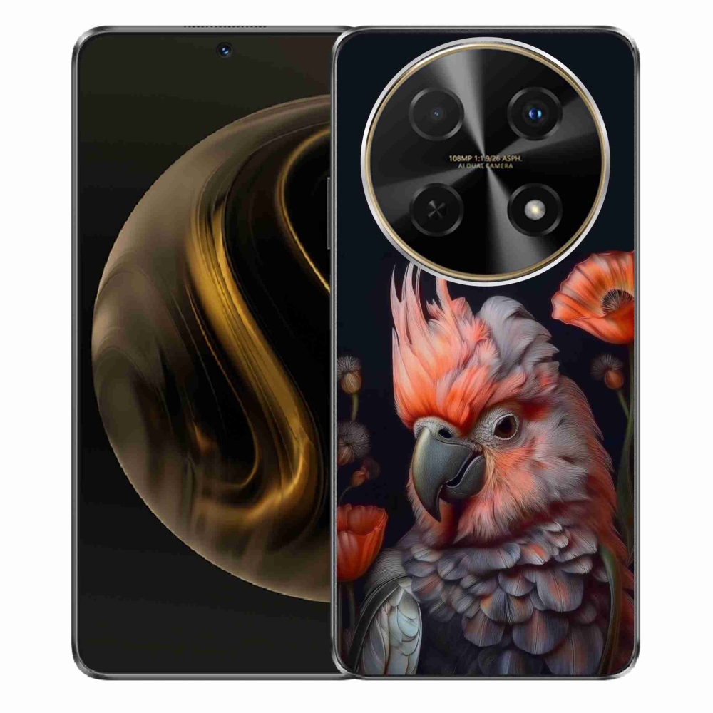 mmCase gél tok a Huawei Nova 12i-hez – színes kakadu papagáj