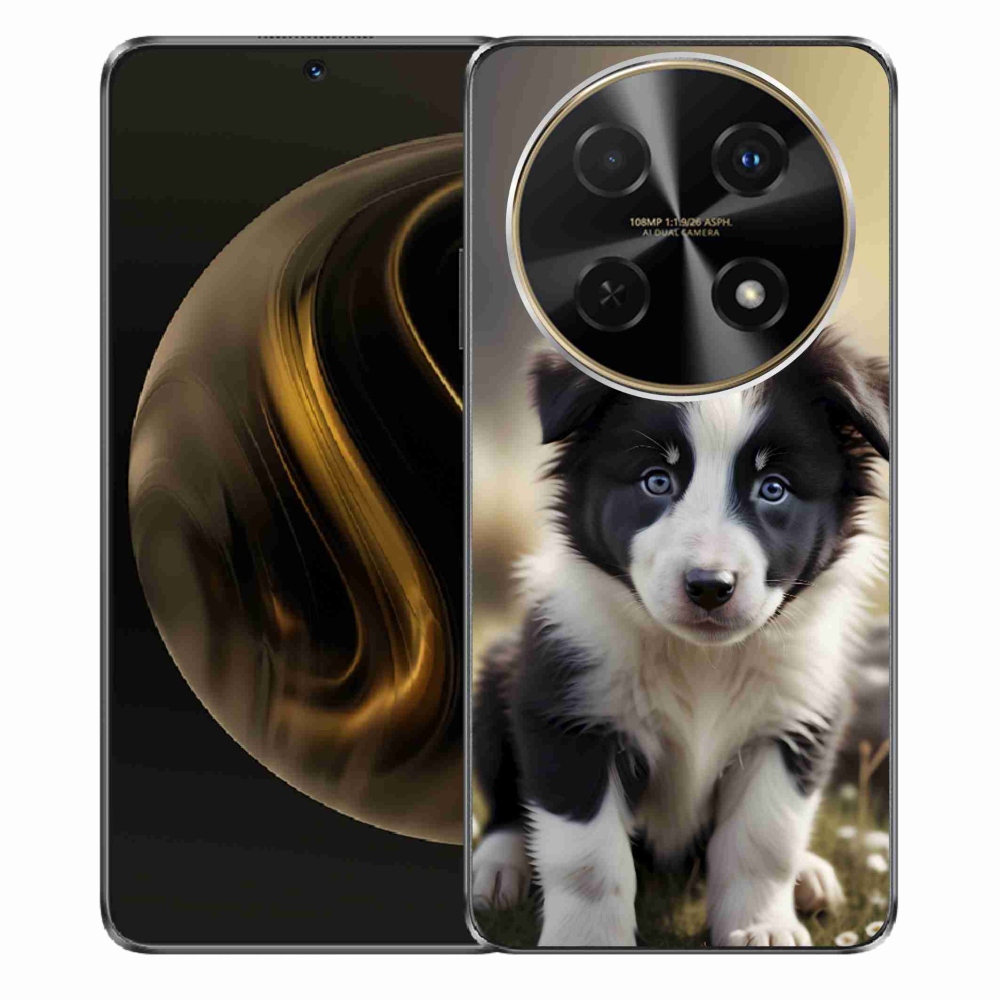 mmCase gél tok a Huawei Nova 12i-hez – aranyos border collie