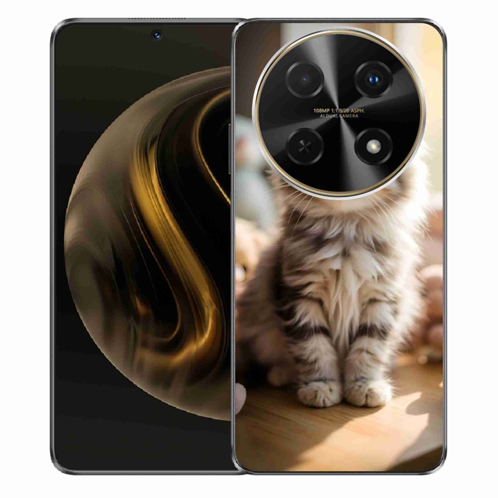 mmCase gél tok a Huawei Nova 12i-hez – aranyos cica 10