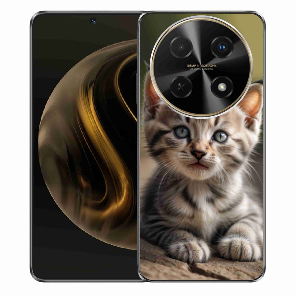 Gél borító mmCase a Huawei Nova 12i készülékhez - aranyos cica 9