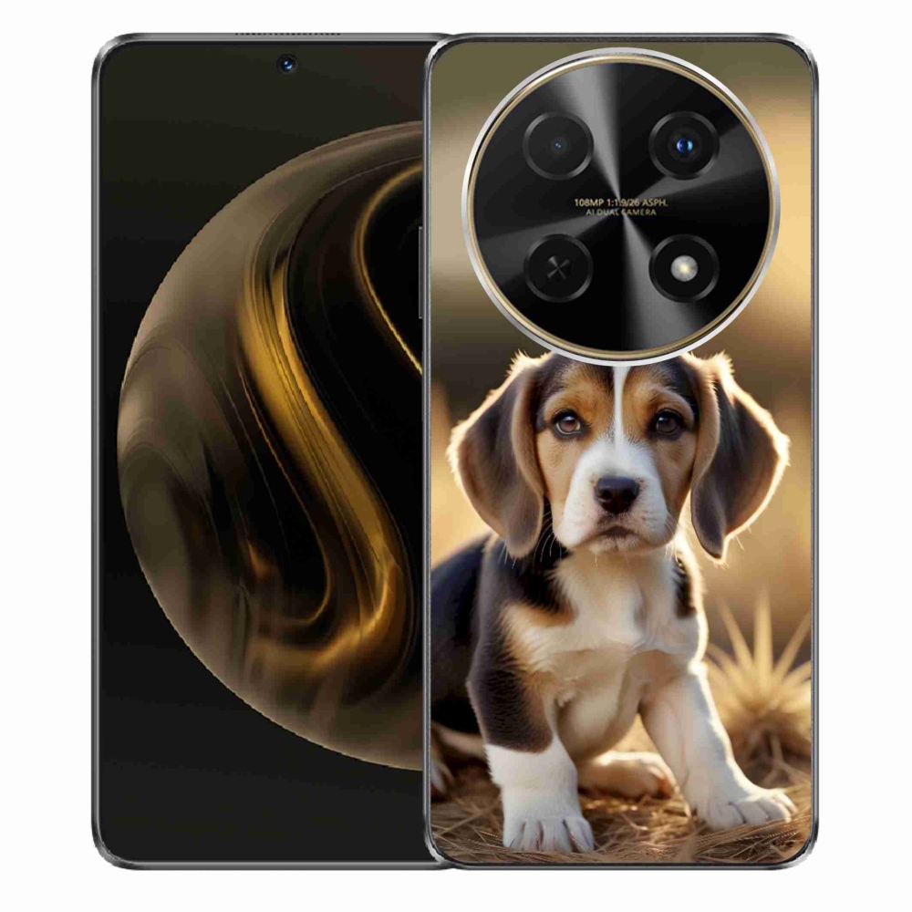 mmCase gél tok a Huawei Nova 12i-hez – aranyos beagle