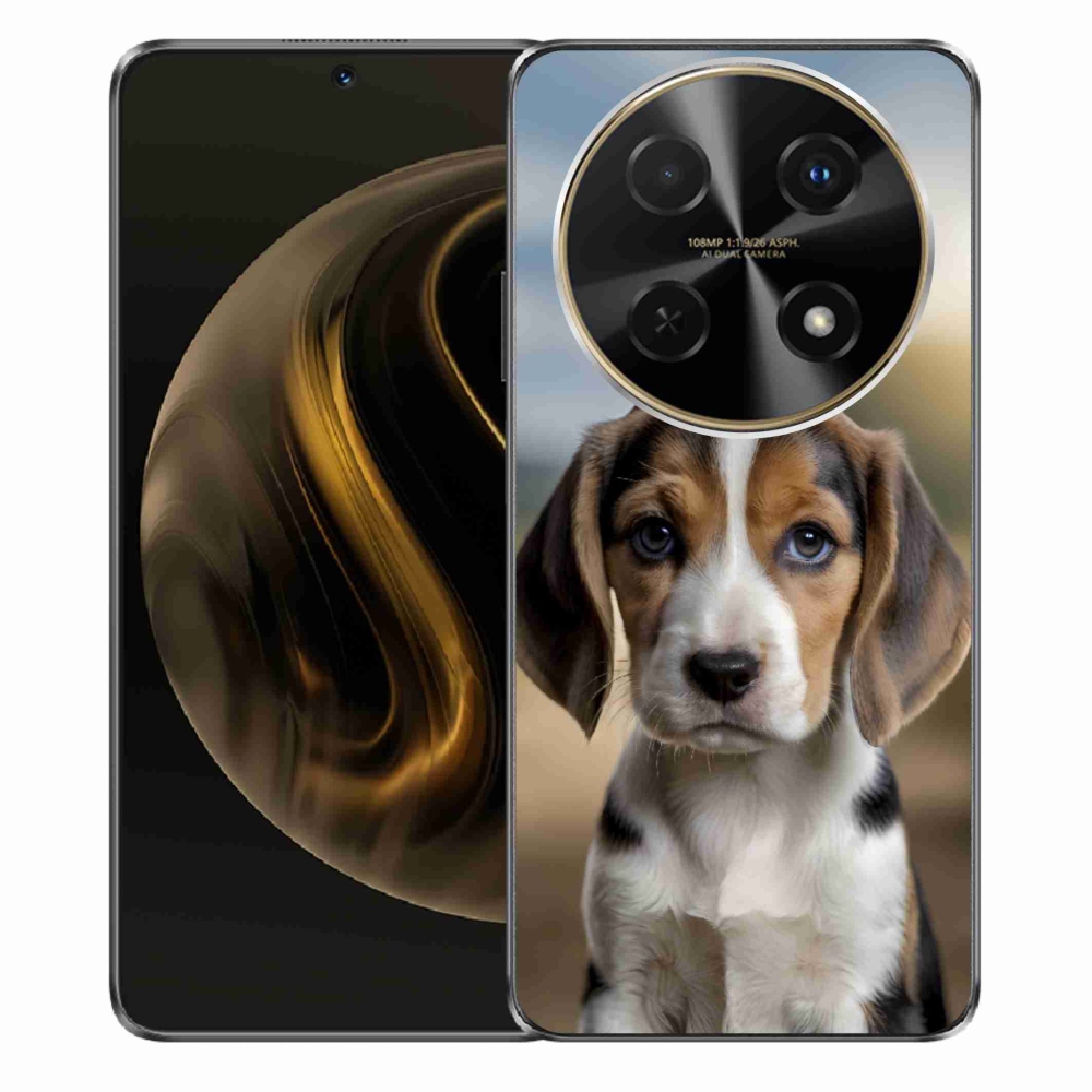mmCase gél tok a Huawei Nova 12i-hez – aranyos beagle