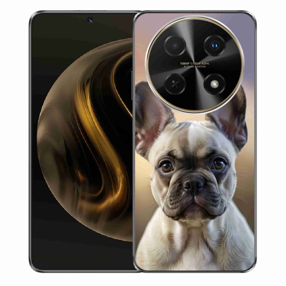 mmCase gél tok a Huawei Nova 12i-hez – aranyos francia buldog