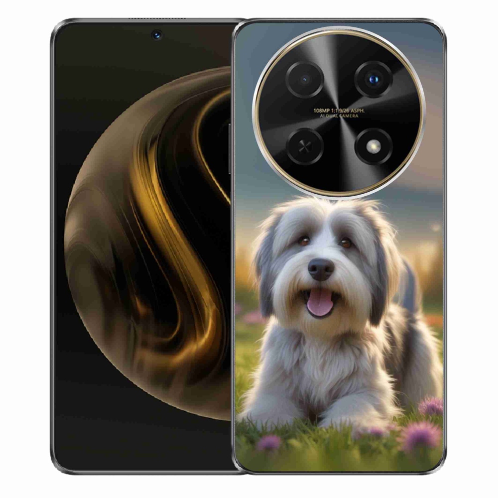 mmCase gél tok a Huawei Nova 12i-hez – aranyos havannai kutyus