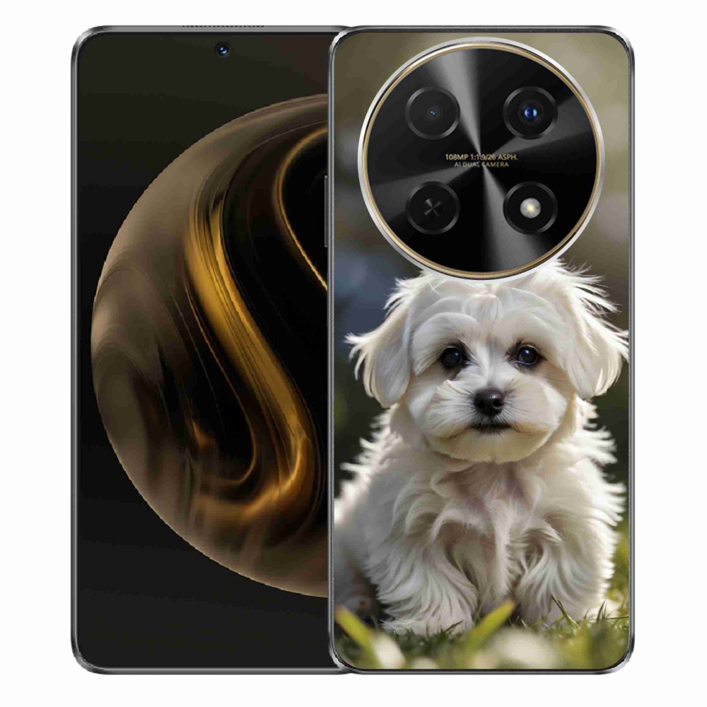 mmCase gél tok a Huawei Nova 12i-hez – aranyos máltai kutyus