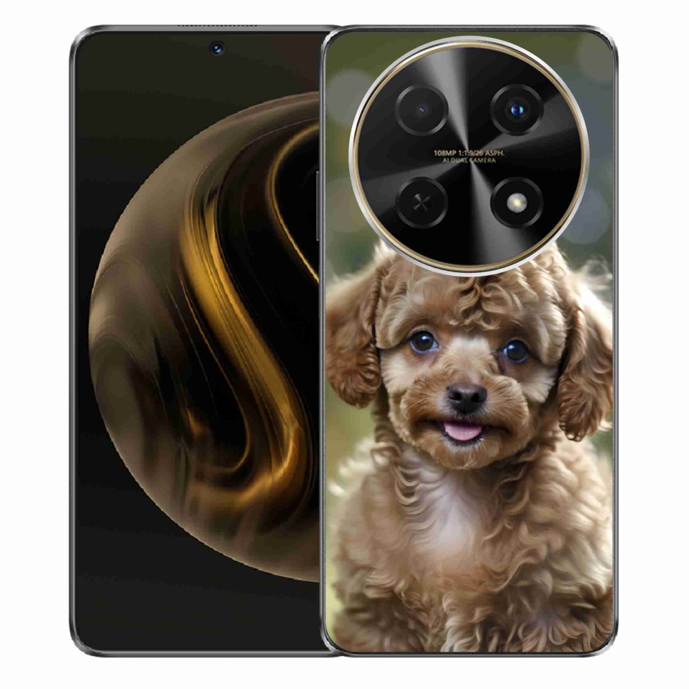 mmCase gél tok a Huawei Nova 12i-hez – aranyos pudli