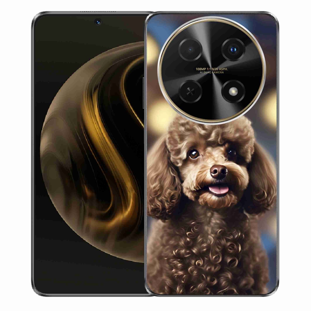 mmCase gél tok a Huawei Nova 12i-hez – aranyos pudli
