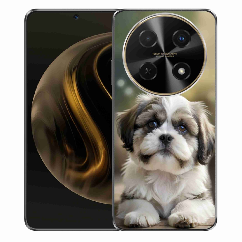 mmCase gél tok a Huawei Nova 12i-hez – aranyos shih-tzu