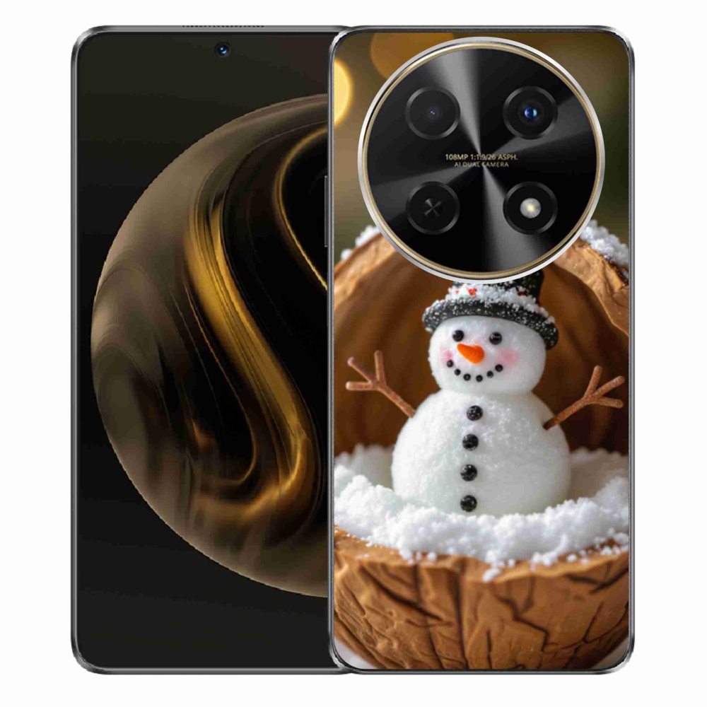 Gél borítás mmCase a Huawei Nova 12i készülékhez - hóember 4