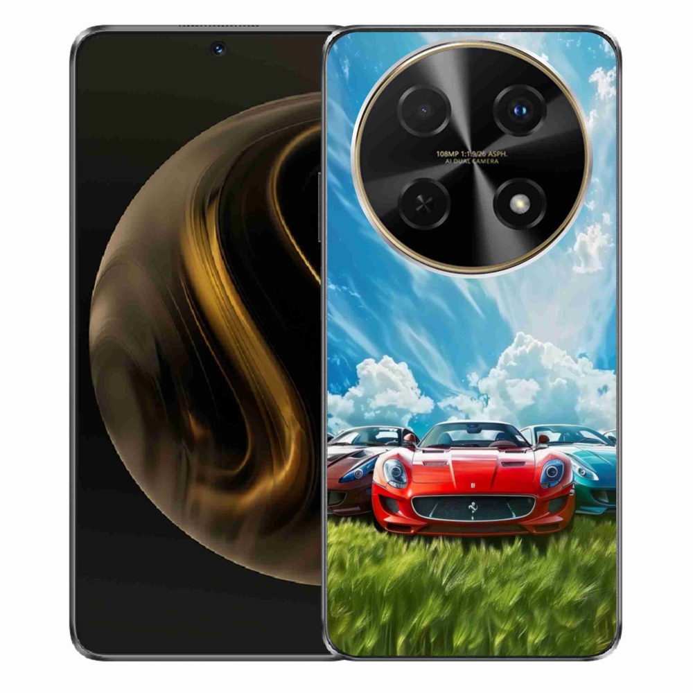 Gél borítás mmCase a Huawei Nova 12i számára - sportkocsik