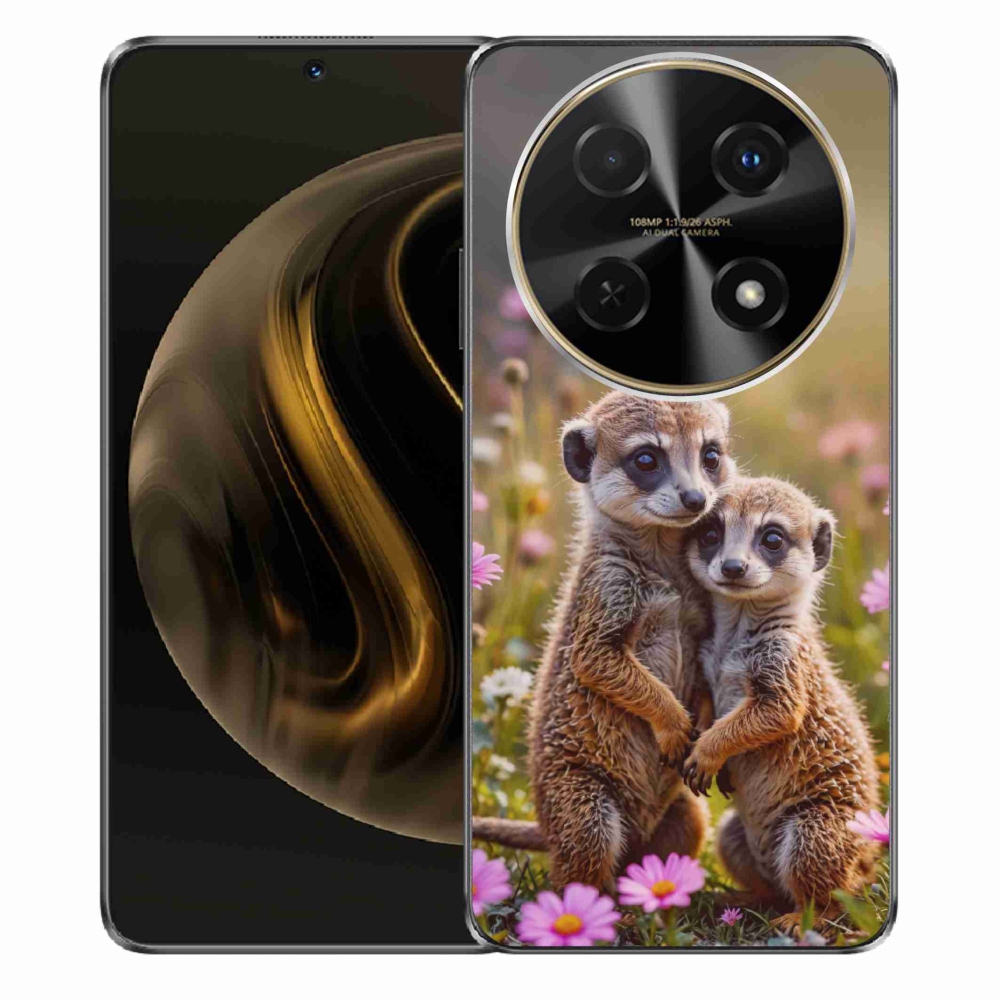 mmCase gél tok a Huawei Nova 12i-hez – szurikáta duó