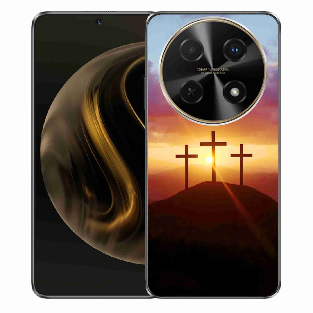 Gél borítás mmCase a Huawei Nova 12i készülékre - három kereszt