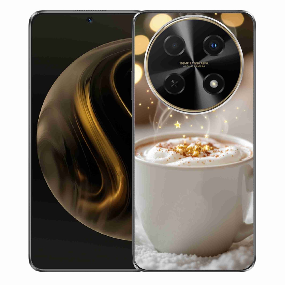 Gél borítás mmCase a Huawei Nova 12i - Karácsonyi forró ital
