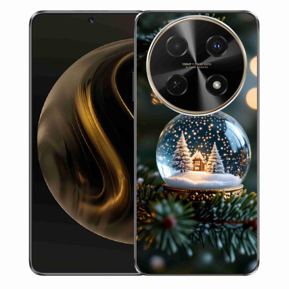 Gél borítás mmCase a Huawei Nova 12i számára - Karácsonyi golyók 2