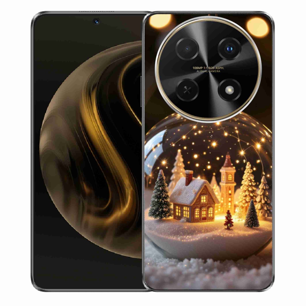 Gél borítás mmCase a Huawei Nova 12i számára - Karácsonyi golyók 3