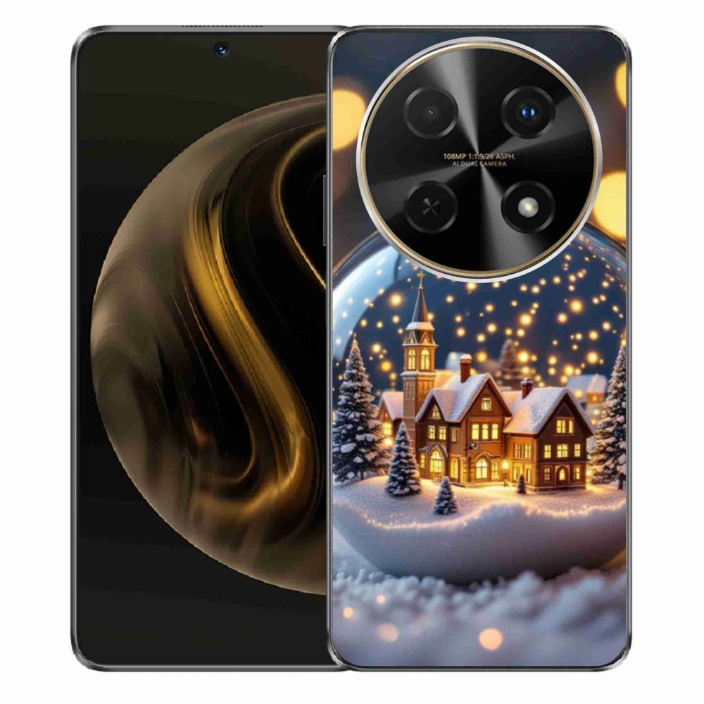Gél borítás mmCase a Huawei Nova 12i számára - Karácsonyi golyók 4