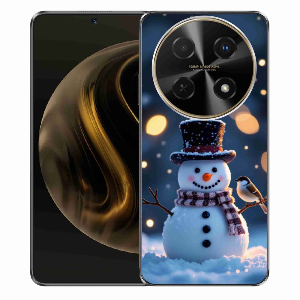 mmCase gél tok a Huawei Nova 12i-hez – karácsonyi hóember