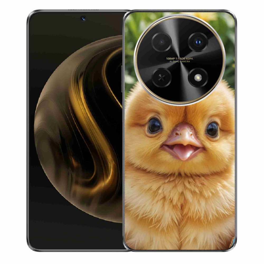 Gél borító mmCase a Huawei Nova 12i készülékhez - boldog csaj