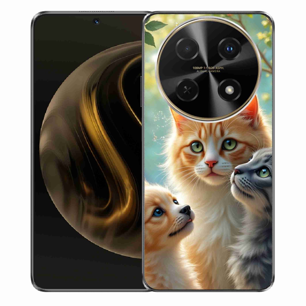 Gél borító mmCase a Huawei Nova 12i - állati barátság 2