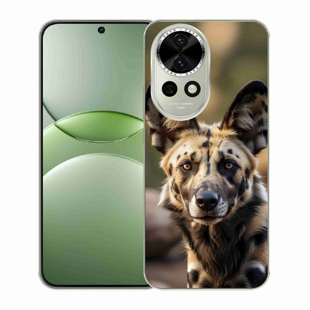 mmCase gél tok a Huawei Nova 13 5G-hez – afrikai vadkutya
