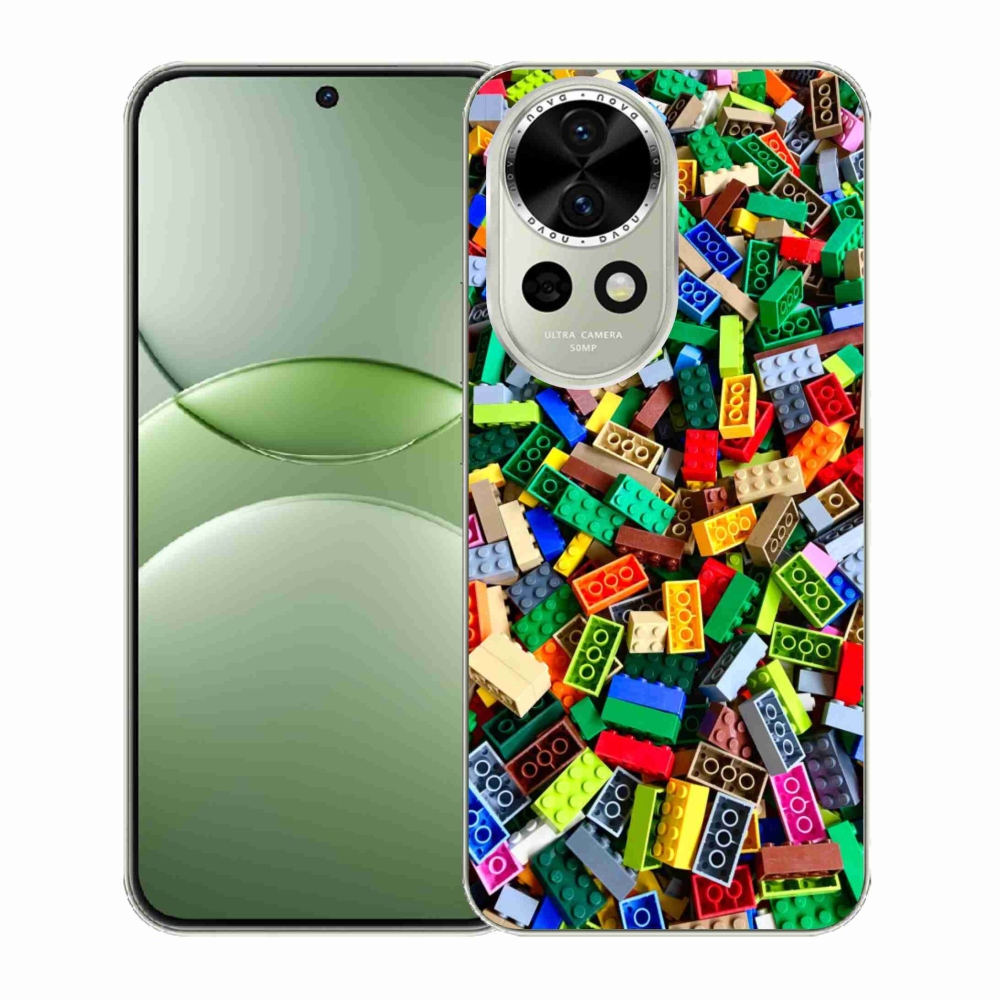 Zselés borítás mmCase a Huawei Nova 13 5G-n - színes építőelemek